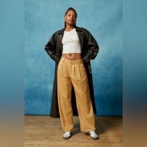 UO BDG Grandpa Twill Mid Rise Trouser Pant wide legs j2k 2 J